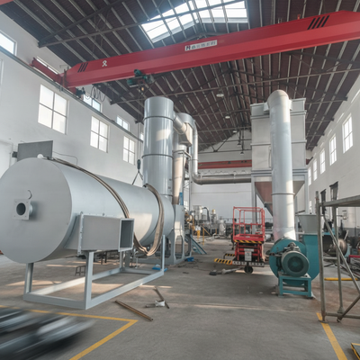 Quality Dry Crushing Spin Flash Dryer Moisture Removal 50kg/H Rotary Air Dryer factory