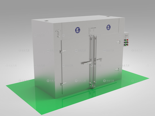 کیفیت CT C فر خشک کن با هوا گرم گرم گرم کردن یکنواخت سازمانی مطابق با GMP کارخانه